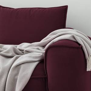 2,5-Sitzer Sofa BUCKLEY Samt - Samt Shyla: Aubergine