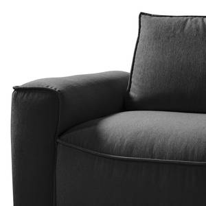 2,5-Sitzer Sofa BUCKLEY Webstoff - Webstoff Saia: Anthrazit