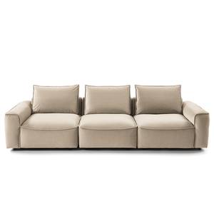 4-Sitzer Sofa BUCKLEY Samt Shyla: Beige