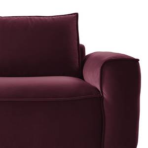 4-Sitzer Sofa BUCKLEY Samt Shyla: Aubergine