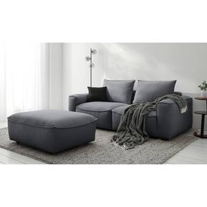 2,5-Sitzer Sofa BUCKLEY Webstoff Saia: Steingrau