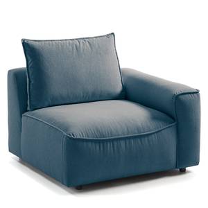 2,5-Sitzer Sofa BUCKLEY Webstoff - Webstoff Saia: Denim