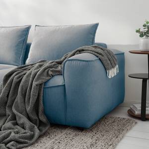 2,5-Sitzer Sofa BUCKLEY Webstoff - Webstoff Saia: Denim