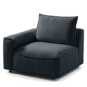2,5-Sitzer Sofa BUCKLEY Webstoff - Webstoff Saia: Grau