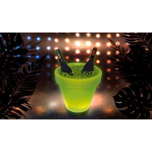 LED-Pflanzenkübel Rokeby Polyester PVC - 1-flammig