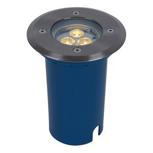 Inbouwlamp Fondo roestvrij staal/polyester PVC - 1 lichtbron