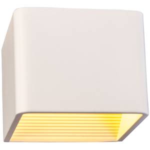 LED-wandlamp Godney aluminium/kunststof - 2 lichtbronnen