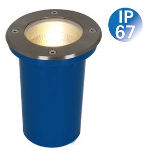 Inbouwlamp Suelo roestvrij staal/polyester PVC - 1 lichtbron