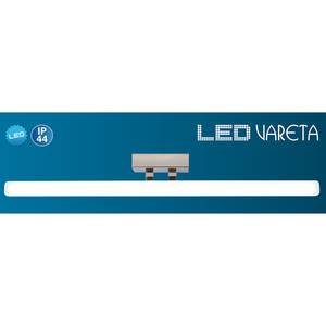 LED-Badleuchte Vareta Kunststoff / Aluminium - 1-flammig