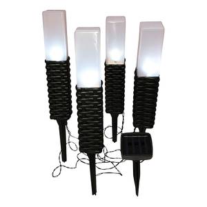 LED-Erdspieß Ripple (4er-Set) Polyester PVC - 4-flammig