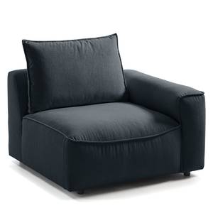 4-Sitzer Sofa BUCKLEY Webstoff - Webstoff Saia: Grau