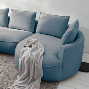 Bigsofa BUCKLEY Webstoff - Webstoff Saia: Denim - Ausrichtung rechts