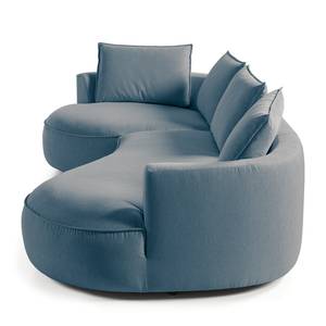 Bigsofa BUCKLEY Webstoff - Webstoff Saia: Denim - Ausrichtung links