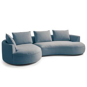 Bigsofa BUCKLEY Webstoff Saia: Denim - Ausrichtung links