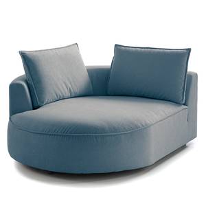 Bigsofa BUCKLEY Webstoff - Webstoff Saia: Denim - Ausrichtung links