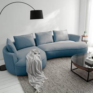 Bigsofa BUCKLEY Webstoff Saia: Denim - Ausrichtung links