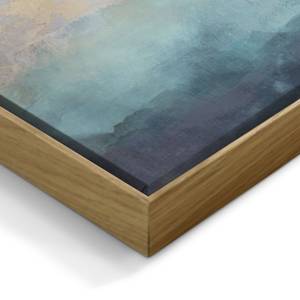 Afbeelding Abstract I canvas - blauw