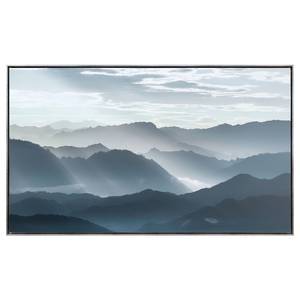 Bild Berglandschaft II Leinwand - Blau