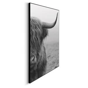 Tableaux déco Highlander (lot de 2) Noir