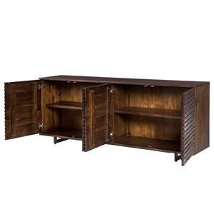 Dressoir Kirley II massief acaciahout - donker acaciahout