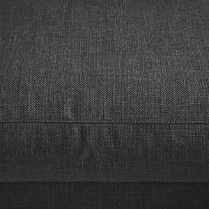 Canapé d’angle WILLOWS (3 places) Tissu Amila: Gris - Méridienne longue à droite (vue de face)