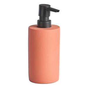 Distributeur de savon Trench Ciment - Orange / Noir