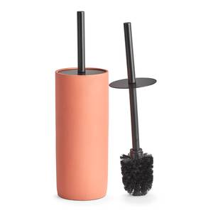 Brosse WC Trench Ciment - Orange / Noir