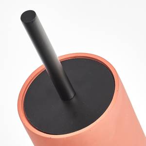 Brosse WC Trench Ciment - Orange / Noir