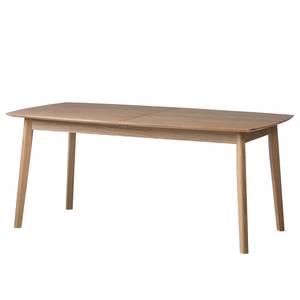 Table HANCK Plaqué bois - Chêne - Extensible