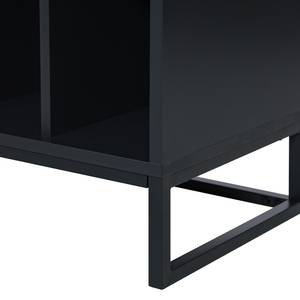 Highboard Barview Echtholzfurnier - Eiche / Anthrazit