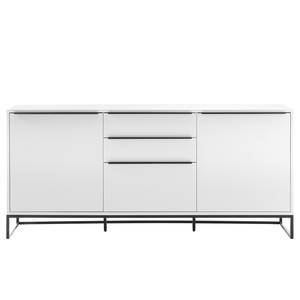 Dressoir White Hall II mat wit/zwart