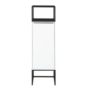 Armoire White Hall I Blanc mat / Noir