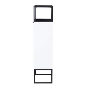 Armoire White Hall I Blanc mat / Noir