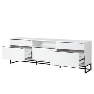 Dressoir White Hall III mat wit/zwart