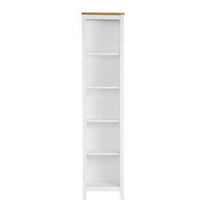 Étagère Rivery II Pin massif - Blanc - Largeur : 45 cm