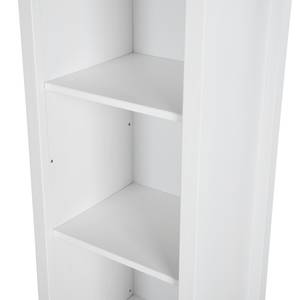 Étagère Rivery II Pin massif - Blanc - Largeur : 45 cm