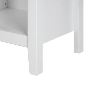 Étagère Rivery II Pin massif - Blanc - Largeur : 45 cm