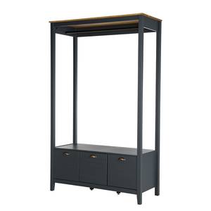 Ensemble d’entrée compact Rivery Pin massif - Anthracite