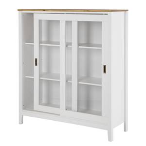 Credenza Rivery IV Pino massello - Bianco