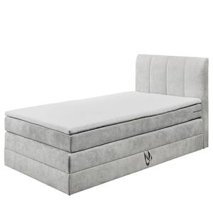 Lit boxspring Bosbury Argenté