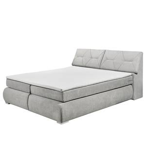 Boxspringbett Longwood Silber