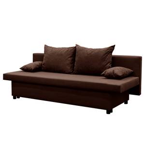 Canapé convertible Towson II Tissu - Marron