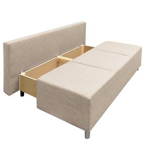 Schlafsofa Pahala Webstoff - Beige