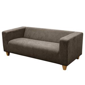 Sofa Dacula I Antiklederlook - Microfaser Sole: Grau