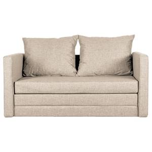 Schlafsofa Sartell I Webstoff - Beige