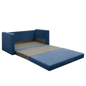 Schlafsofa Sartell II Microfaser - Marineblau