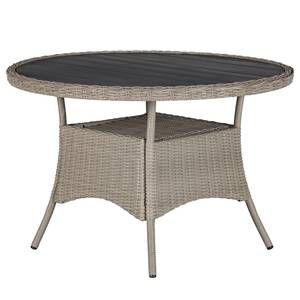 Table de jardin Clover I Polypropylène / Polywood - Gris