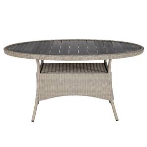 Table de jardin Clover II Polypropylène / Polywood - Gris