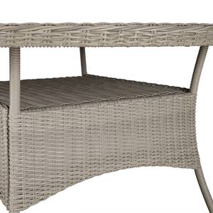 Table de jardin Clover II Polypropylène / Polywood - Gris