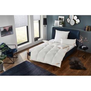 Couette en duvet 120 ans OBB Duvet / Plumes - Blanc - 135 x 200 cm - Couette toute-saison